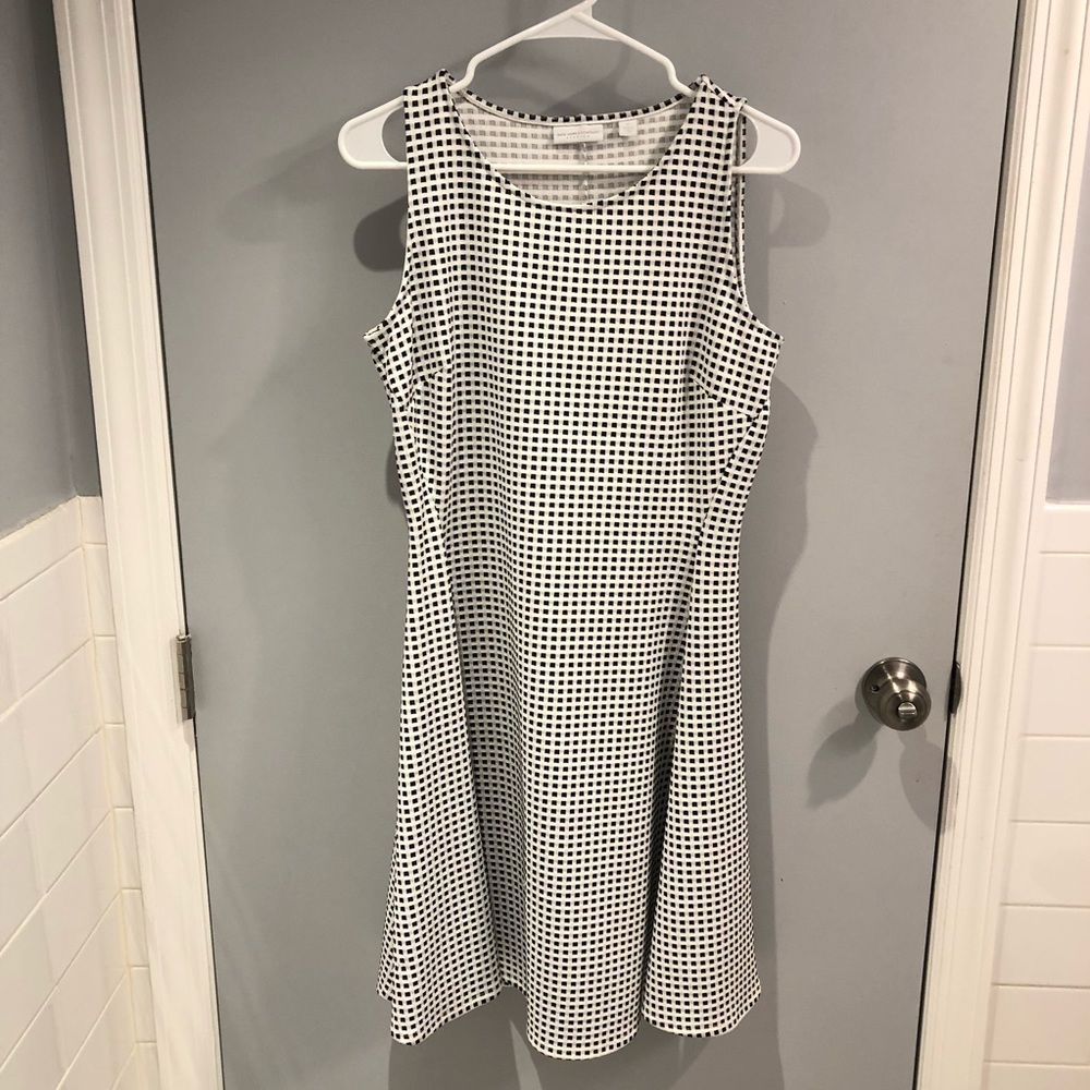 New York & Company Stretch Fit & Flare Dress